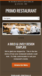 Mobile Screenshot of demoprimo.restaurantengine.com