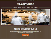 Tablet Screenshot of demoprimo.restaurantengine.com
